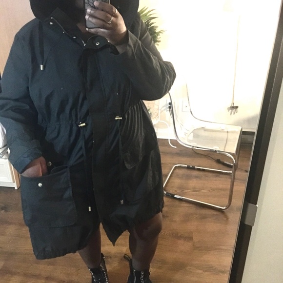 Plus size 1XL parka jacket - Picture 6 of 6